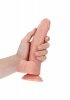 Jak prawdziwy penis dildo na przyssawce 20 cm